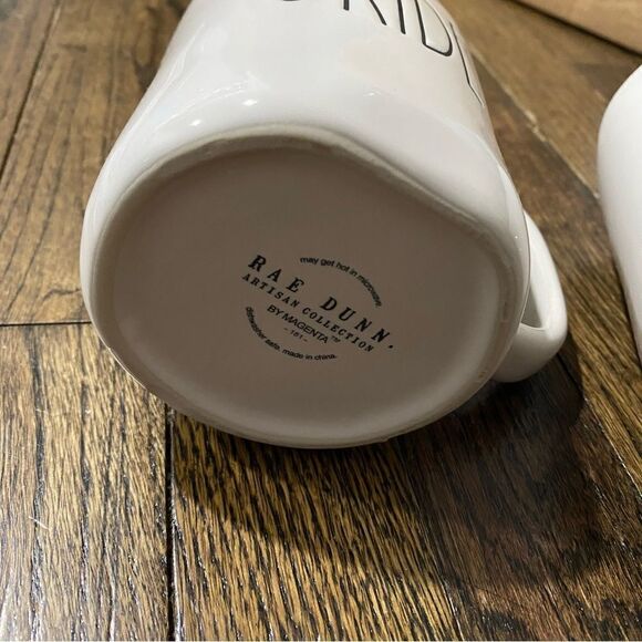 Rae Dunn ‘Bride and Groom’ Mug Set of 2 - Picture 2 of 6